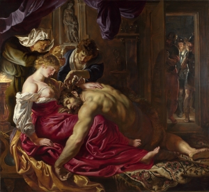 Sansón y Dalila de Rubens